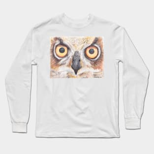 Owl Eyes Long Sleeve T-Shirt